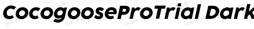 CocogooseProTrial Darkmode字体转换
